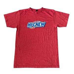 Hi-Chew Men’s Medium Size T Shirt Red Preowned